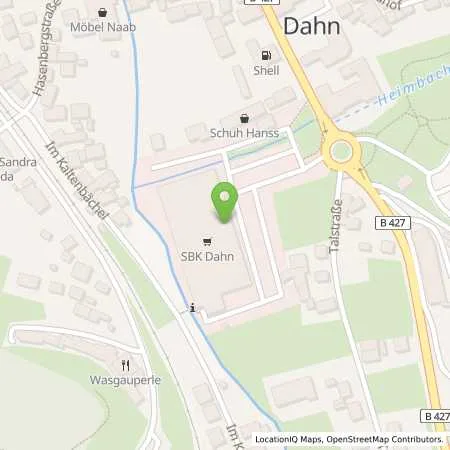 Standortübersicht der Tankstelle SBK Selbstbedienungskauf GmbH Tankstelle in 66994 Dahn