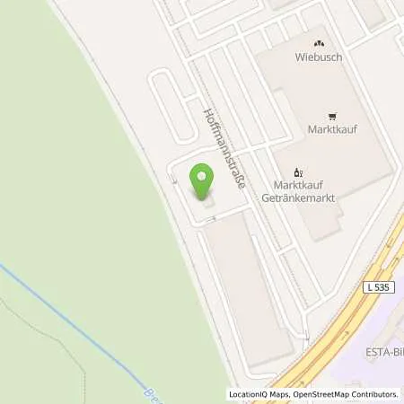 Standortübersicht der Tankstelle BAD SALZUFLEN, HOFFMANNSTR in 32105 Bad Salzuflen