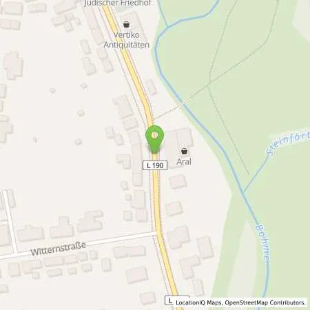 Standortübersicht der Tankstelle Aral Tankstelle in 29664 Walsrode