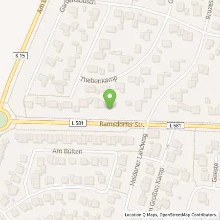 Standortübersicht der Tankstelle BFT Zentrale in 46342 Velen