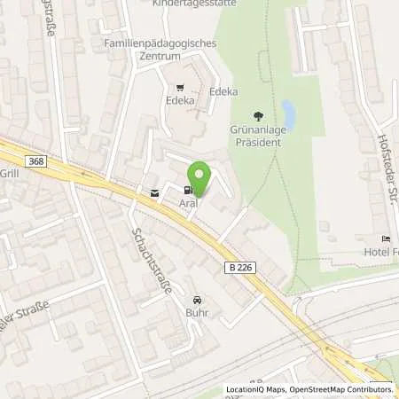 Standortübersicht der Tankstelle Aral Tankstelle in 44809 Bochum