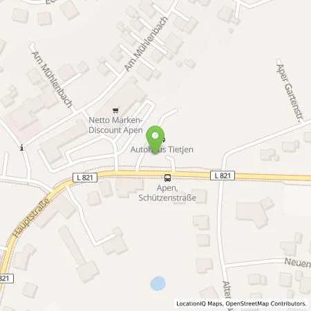 Standortübersicht der Tankstelle AVIA Tankstelle in 26689 Apen