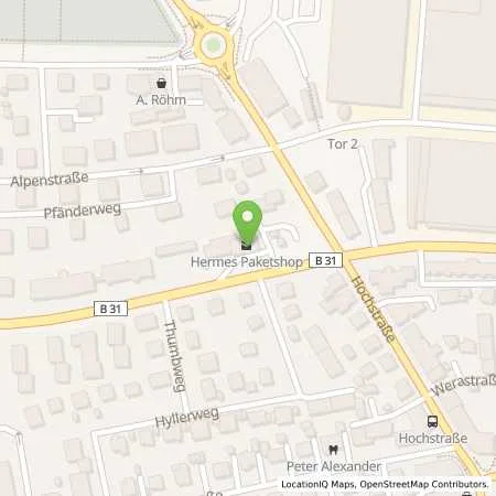 Standortübersicht der Tankstelle Shell Friedrichshafen Albrechtstr. 6 in 88045 Friedrichshafen