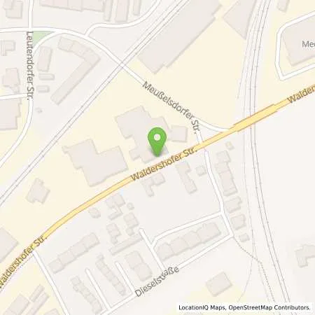 Standortübersicht der Tankstelle AVIA Tankstelle in 95615 Marktredwitz