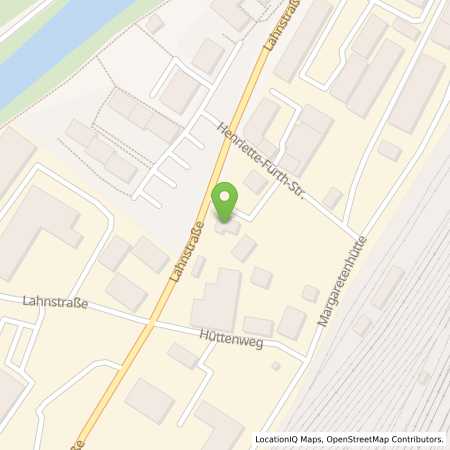 Standortübersicht der Benzin-Super-Diesel Tankstelle: Tankstelle Gießen-Lahnstraße in 35398, Gießen