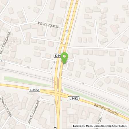 Standortübersicht der Benzin-Super-Diesel Tankstelle: Aral Tankstelle in 65203, Wiesbaden
