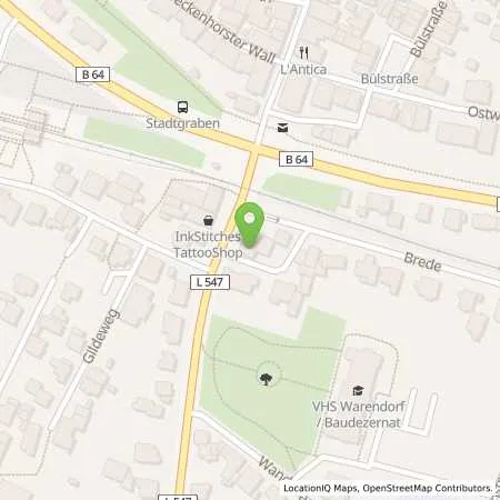 Standortübersicht der Tankstelle ch-tank in 48231 Warendorf