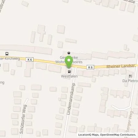 Standortübersicht der Tankstelle Volker Wille in 49078 Osnabrück