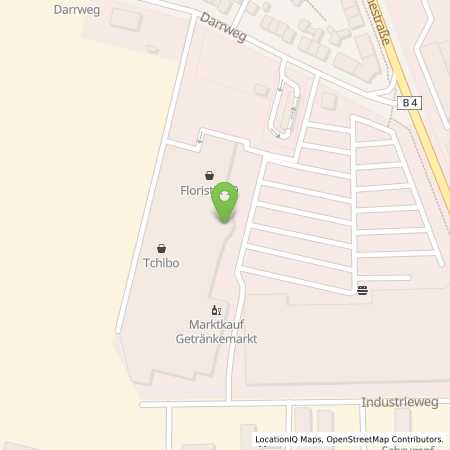Standortübersicht der Benzin-Super-Diesel Tankstelle: Tankstelle am Marktkauf in 99734, Nordhausen