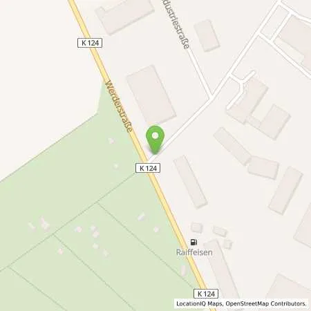 Standortübersicht der Tankstelle Raiffeisen Bezugs- und Handelsgenossenschaft BHG e.G. Lübz in 19386 Lübz