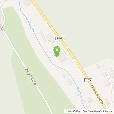 Standortübersicht der Tankstelle Shell Ehrenfriedersdorf Chemnitzstr. 79 in 09427 Ehrenfriedersdorf