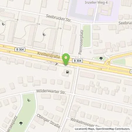 Standortübersicht der Tankstelle Sued-Treibstoff in 81825 Muenchen