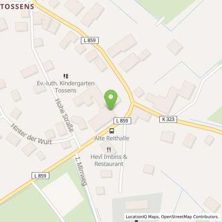 Standortübersicht der Benzin-Super-Diesel Tankstelle: CLASSIC-Tankstelle in 26969, Butjadingen-Tossens