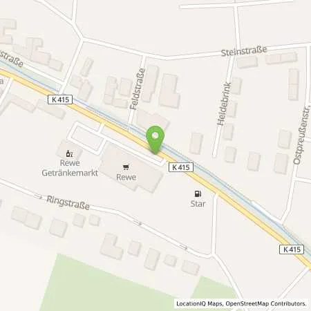 Standortübersicht der Tankstelle star Tankstelle in 37441 Bad Sachsa