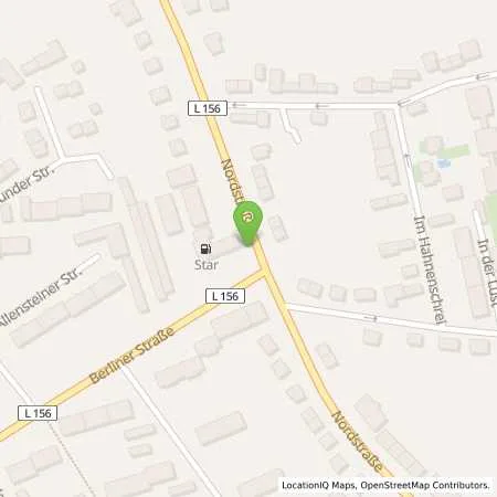 Standortübersicht der Tankstelle star Tankstelle in 40822 Mettmann