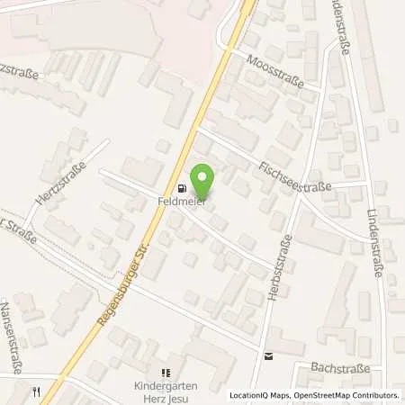 Standortübersicht der Tankstelle Tankstelle Feldmeier in 92421 Schwandorf