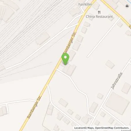 Standortübersicht der Tankstelle DEA Lichtenfels Bamberger Str. 57 in 96215 Lichtenfels