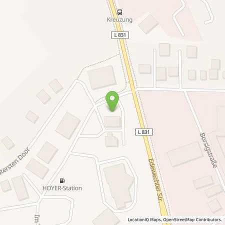 Standortübersicht der Tankstelle AVIA Tankstelle in 26160 Bad Zwischenahn