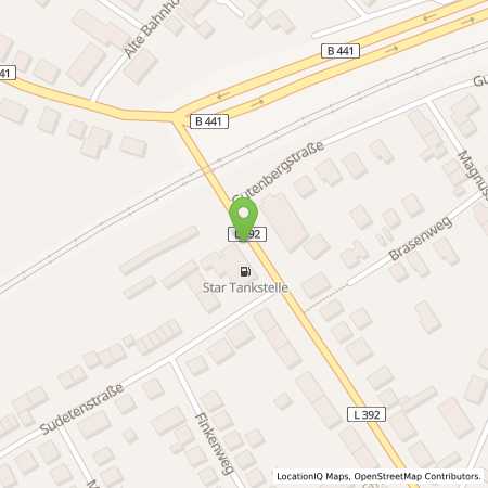 Standortübersicht der Benzin-Super-Diesel Tankstelle: star Tankstelle in 31515, Wunstorf