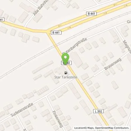 Standortübersicht der Tankstelle star Tankstelle in 31515 Wunstorf