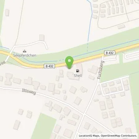 Standortübersicht der Tankstelle Shell Scharbeutz Pönitzer Chaussee 1 in 23683 Scharbeutz