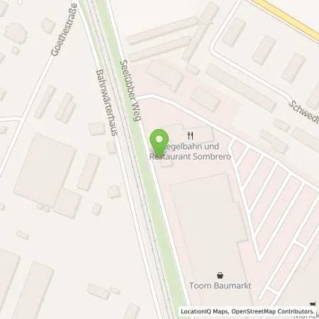 Standortübersicht der Tankstelle Tankstelle am Marktkauf in 17291 Prenzlau