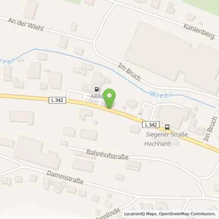 Standortübersicht der Tankstelle Aral Tankstelle in 51580 Reichshof