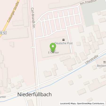 Benzin-Super-Diesel Tankstellen Details Tankstelle am E Center in 96489 Niederfüllbach ansehen