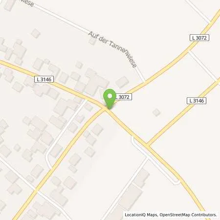 Standortübersicht der Tankstelle MUECKE/BERNSFELD - HOMBERGER STR. 2 in 35325 Muecke/Bernsfeld