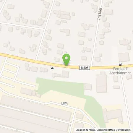 Standortübersicht der Tankstelle star Tankstelle in 57223 Kreuztal