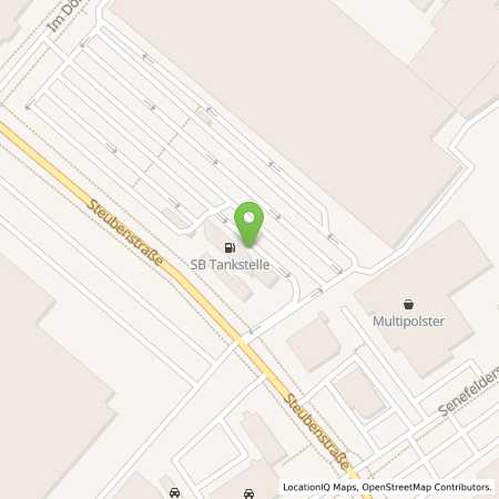 Standortübersicht der Benzin-Super-Diesel Tankstelle: Tankstelle SB-Zentralmarkt in 33100, Paderborn