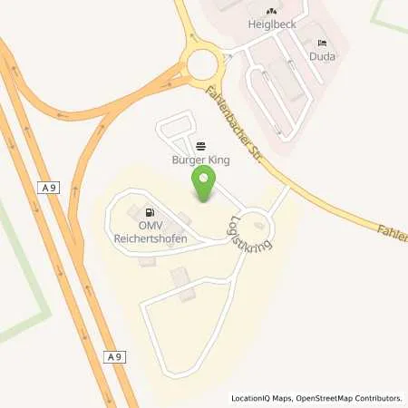 Standortübersicht der Tankstelle Reichertshofen Logistikring 8 in 85084 Reichertshofen