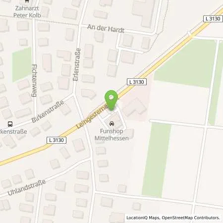 Standortübersicht der Tankstelle Tankstelle Langgöns in 35428 Langgöns