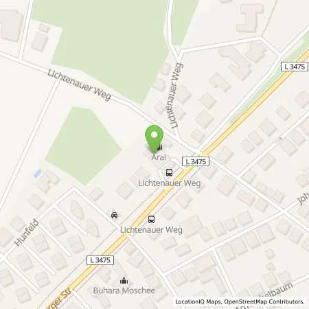Standortübersicht der Tankstelle Aral Tankstelle in 35396 Gießen