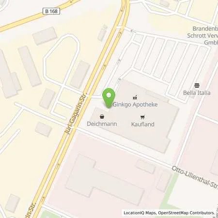 Standortübersicht der Tankstelle Supermarkt Fuerstenwalde in 15517 Fuerstenwalde