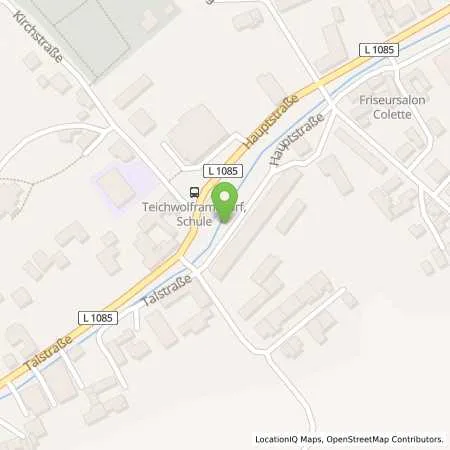 Standortübersicht der Tankstelle Agrar GmbH Tankstelle in 07987 Teichwolframsdorf