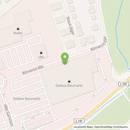 Standortübersicht der Tankstelle Globus BM-TS Wittlich in 54519 Wittlich