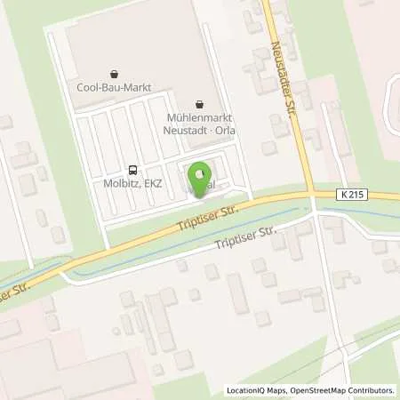 Standortübersicht der Tankstelle Aral Tankstelle in 07806 Neustadt