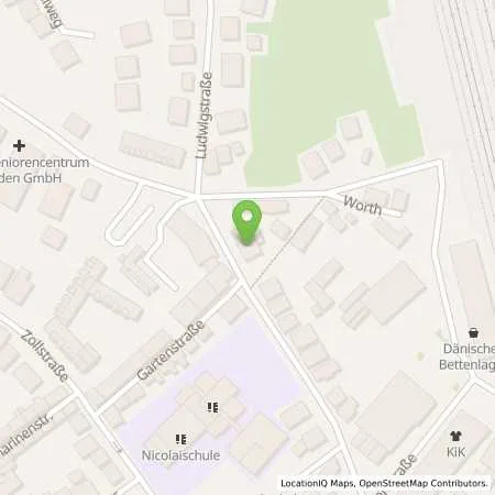 Standortübersicht der Tankstelle Raiffeisen- Warengenossenschaft Heidesand eG in 27283 Verden