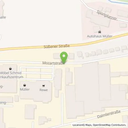 Standortübersicht der Tankstelle Anton Schmid GmbH 6 Co KG in 73072 Donzdorf