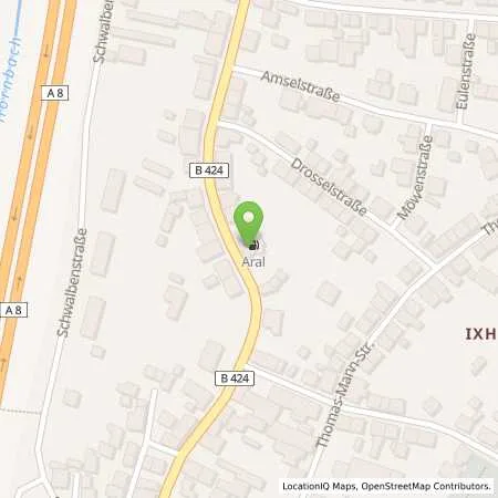 Standortübersicht der Tankstelle Aral Tankstelle in 66482 Zweibrücken