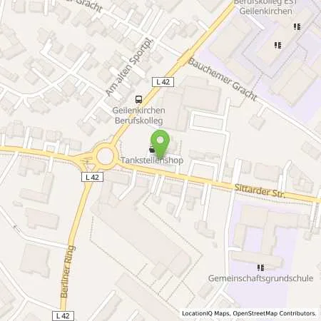 Standortübersicht der Tankstelle GEILENKIRCHEN, SITTARDER STR. in 52511 Geilenkirchen