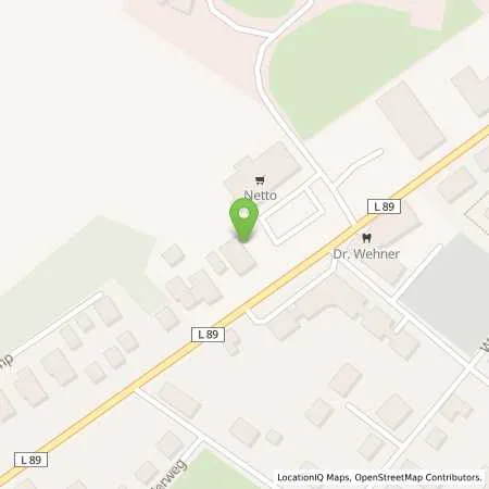 Standortübersicht der Tankstelle Aral Tankstelle in 49205 Hasbergen