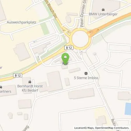 Standortübersicht der Tankstelle Aral Tankstelle in 88131 Lindau