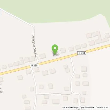 Standortübersicht der Tankstelle Shell Rinteln Lemgoer Str. 55 in 31737 Rinteln