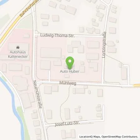 Standortübersicht der Tankstelle Auto Huber in 85088 Vohburg