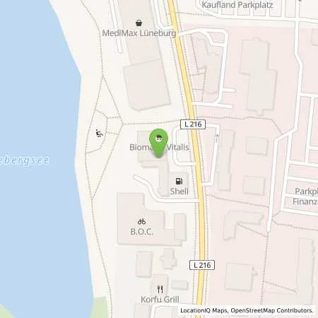 Standortübersicht der Tankstelle Wild Tankstellen GmbH in 21339 Lüneburg