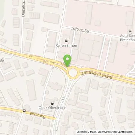 Standortübersicht der Tankstelle Shell Langen Mörfelder Landstr. 27 in 63225 Langen