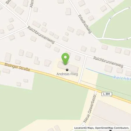 Standortübersicht der Tankstelle bft Tankstelle Andreas Flieg GmbH in 72415 Grosselfingen