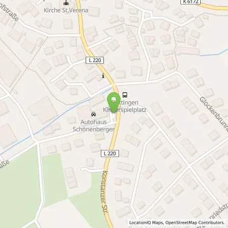 Standortübersicht der Tankstelle Autohaus Schoenenberger in 78465 Konstanz (Dettingen)